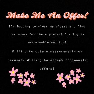 Make me an offer! 🌺💫💗☺️🌸
